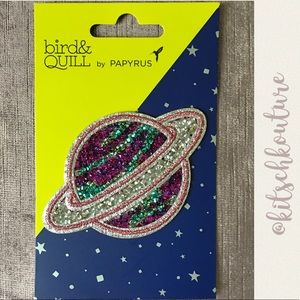 Saturn Sequin Sticky Patch